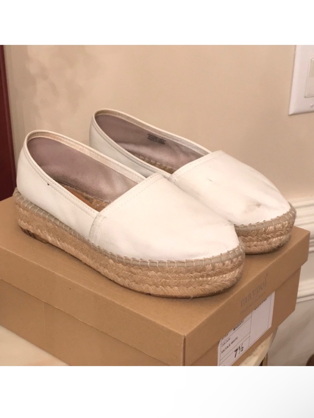 Maypol made in Spain flat closed Maqui espadrille Sz.38